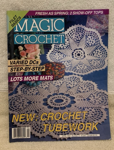 Aprile 1992 magic crochet - magic,