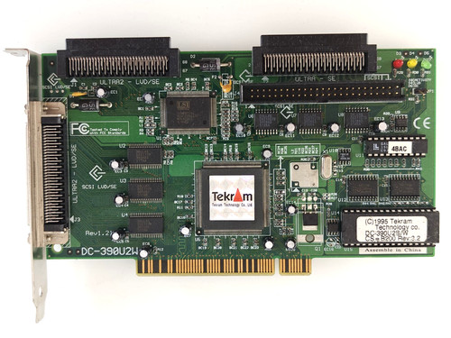 Tekram 390u2w scsi - dc-390u2w, ultra2