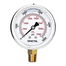 Manometro idraulico 5000 PSI
