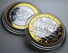 Commemorativo doppio metallo