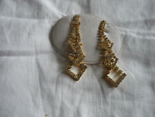 ORECCHINI CON BRILLANTINI MAI USATI PERFETTI