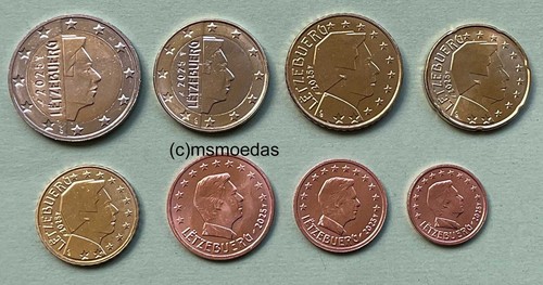 Lussemburgo monete euro - lussemburgo,