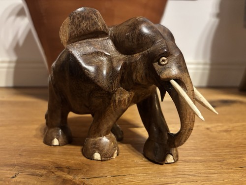 Elefante vintage legno - elefante,