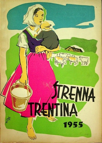 Strenna trentina 1955 - strenna, trentina: