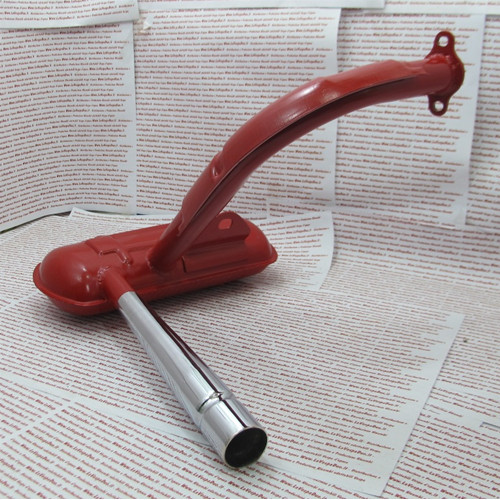 Marmitta rossa tipo - abarth, per