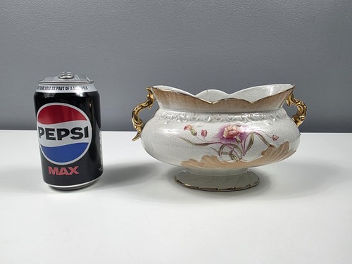 Antico vaso floreale doppio