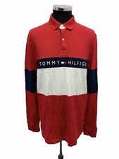 TOMMY HILFIGER POLO SHIRT UOMO MAN VINTAGE JHD7665