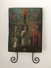 Icone russe antiche in legno 