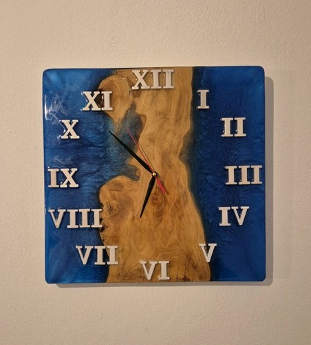 Orologio resina epossidica - orologio, in