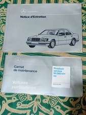 Mercedes W124 Libretto Uso E Manutenzione Notice D'entretien Carnet De Maintence