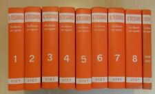 IL TESORO del Ragazzo Italiano Enciclopedia Illustrata UTET 8 + 1 VOLUMI 1968