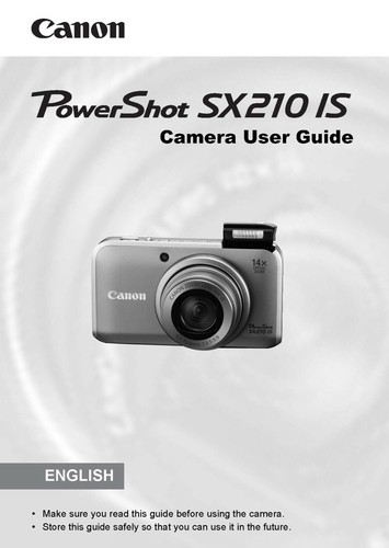 Canon powershot sx210is - powershot,