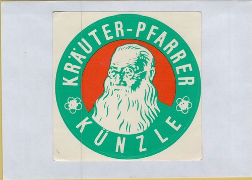 Adesivo vintage sticker kunzle - vintage,