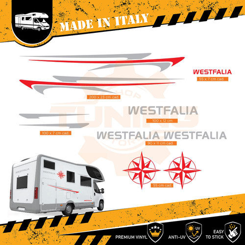 Decalcomania adesivi camper - adesivi,