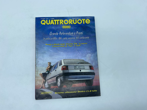 Rivista quattroruote annata - rivista,