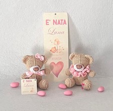 Orsetto uncinetto, bomboniera