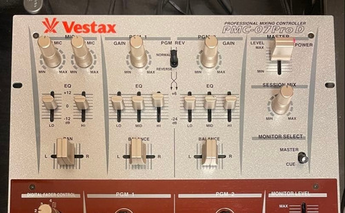 Vestax pmc pro - pro, mixer