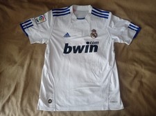 Vintage Maglia Real Madrid Ronaldo 2010 Adidas Bwin Calcio Jersey Shirt Camiseta