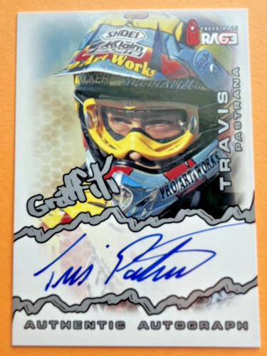 Travis pastrana firmata rookie - pastrana,