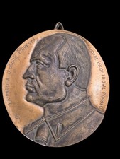 Placca in bronzo Benito