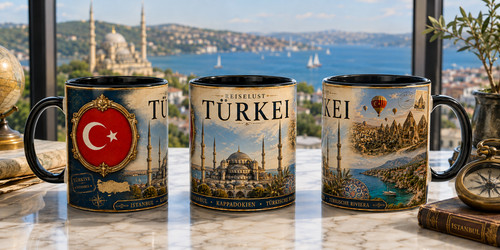 Tazza souvenir turchia - tazza, voglia