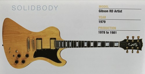 1979 gibson artist solid - rd,