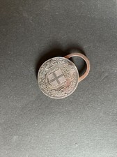 portachiavi antico in argento