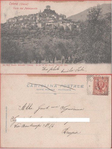 Cetona vista dal - (si).,
