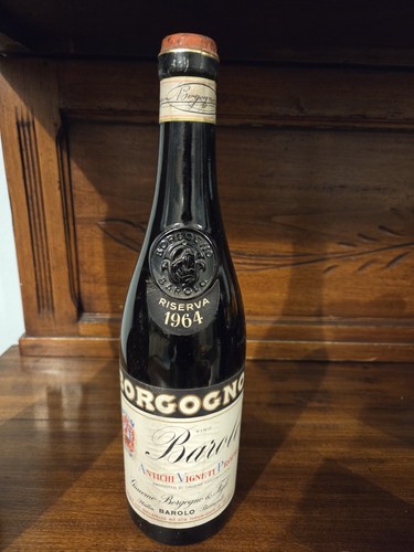 Bottiglia vino barolo - bottiglia,