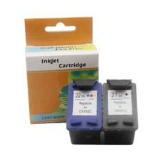 Cartuccia di inchiostro 21XL 22XL per stampante HP Deskjet D1560 3920 3940 D1360 D1460 D2360