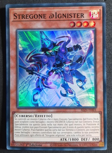 Stregone ignister super - @, rara