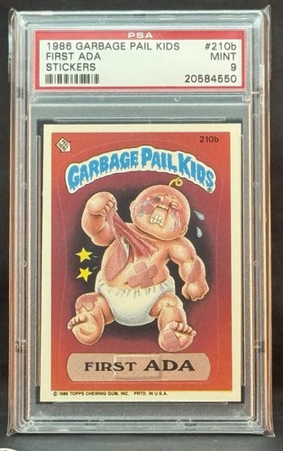 Garbage pail kids - pail, 1986