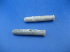 COPPIA MANOPOLE LEVE PER FRENI A BACCHETTA BICI D'EPOCA COLORE GRIGIO - VINTAGE