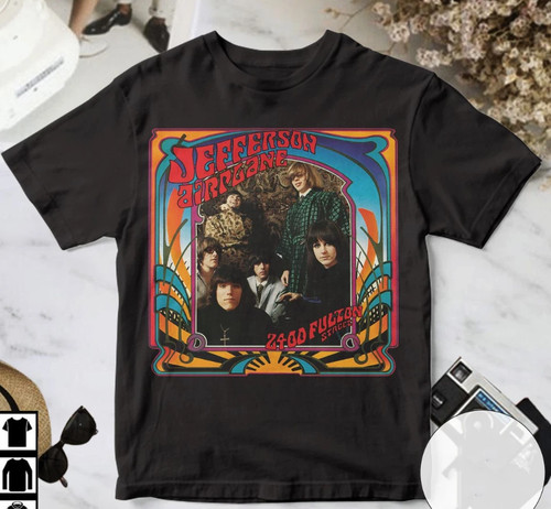 Maglietta jefferson airplane - maglietta,