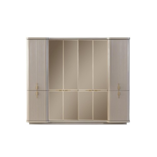 Armadio guardaroba beige