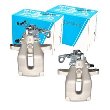 2X RAP BRAKES Pinza Freno Posteriore Sinistra Destra Adatto A Citroen C4 Peugeot