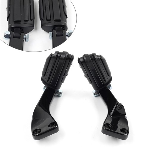 Supporto poggiapiedi nero - 2x,