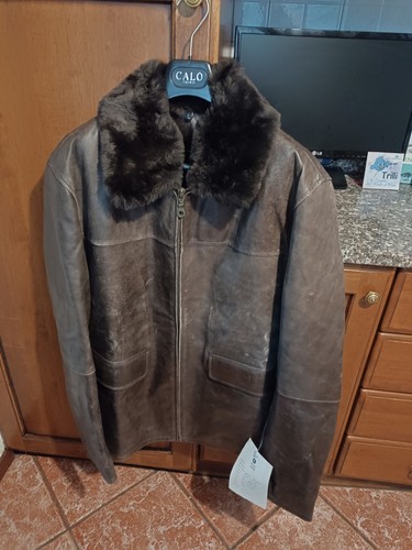 Cow perk leather jacket vera - cow,