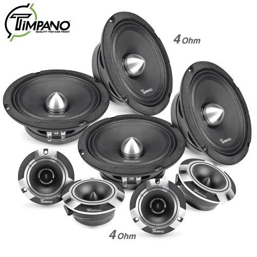 Timpano bundle altoparlanti - 4x,