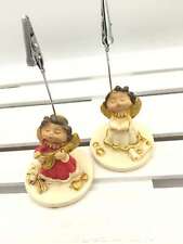 Bomboniera Angelo SegnaPosto in Resina 6x5 - Battesimo Prima Comunione Cresima-