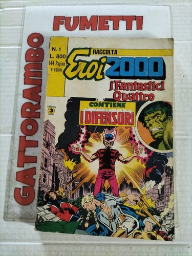 Raccolta eroi 2000 i - eroi, n.1