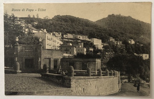 Cartolina rocca papa - cartolina,