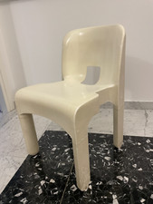 sedie cucina bianche vintage Joe Colombo per KARTELL.  