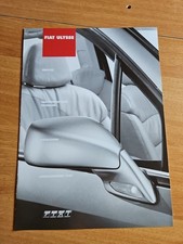 Depliant Fiat Ulysse Servizi Caratteristiche Lingua Italiana 8 Pagine 04/2004