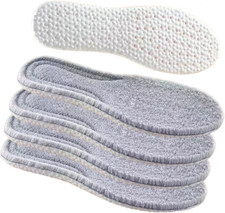 2 Paia Solette Scarpe per Uomo Donna Solette Termiche Plantari in Lana D'Agnello