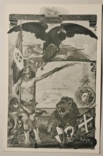 CARTOLINA MILITARE - 3° REGGIMENTO ARTIGLIERIA DA FORTEZZA E COSTA, ILLUSTRATA 