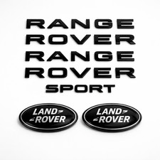 Gloss Black Range Rover Sport