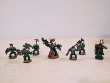 ORKS XENOS WARHAMMER 40K bel lotto rare miniature dipinte professionalmente 