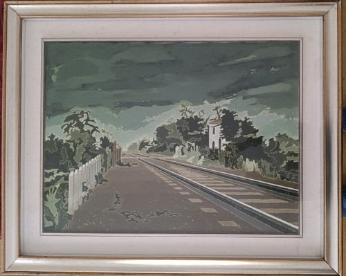 Quadro olio tela antico - tela,
