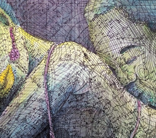 Stampa fine art amanti - stampa,